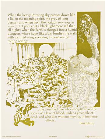 WILLIAM WEEGE (1935-2020) [Protest Posters.]